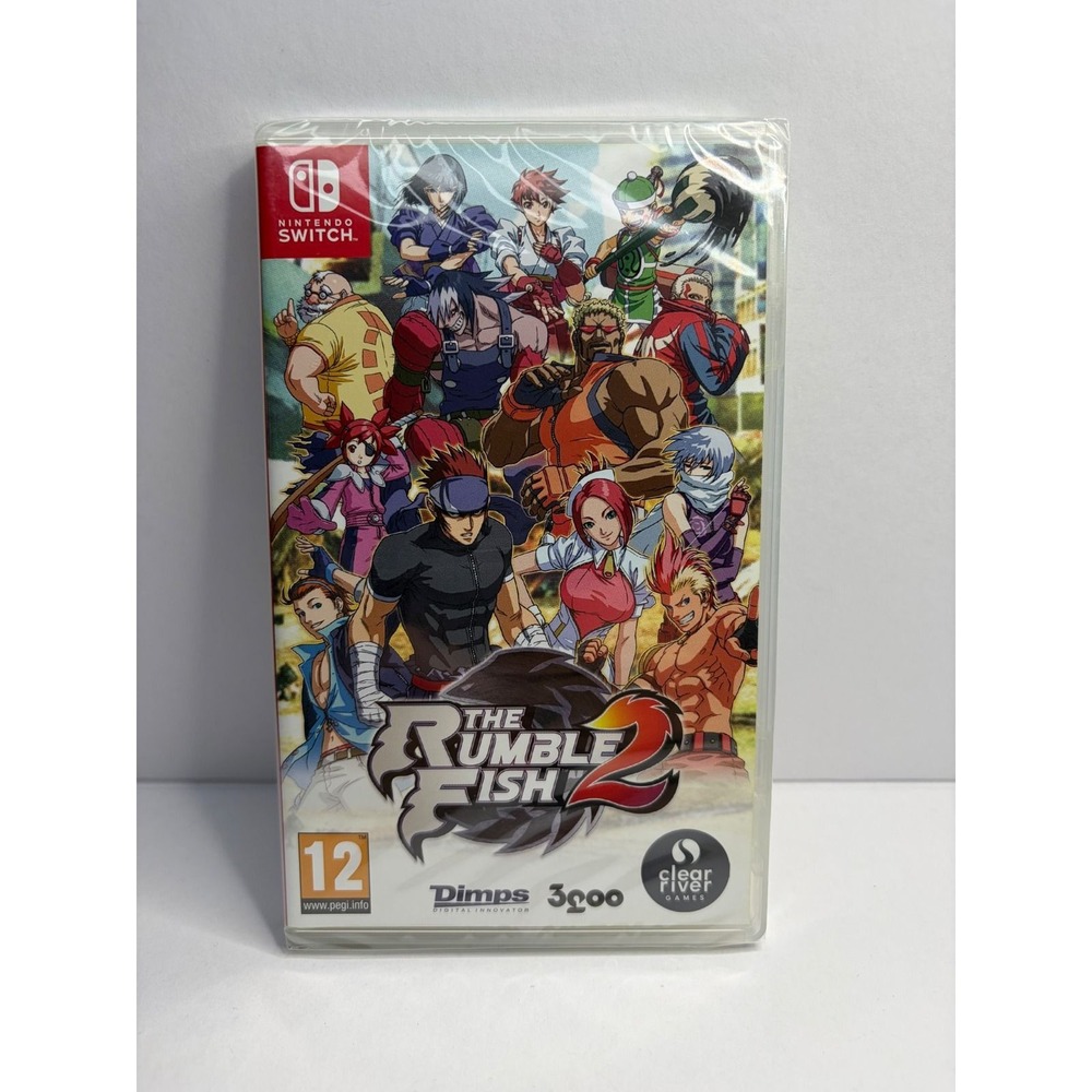 The Rumble Fish 2 Nintendo Switch Physical Edition New Sealed Fighting Game PEGI